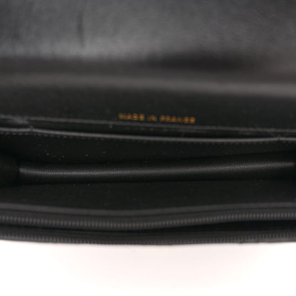 Chanel Lambskin Quilted Flap Phone Holder With Chain Black 5 of 11