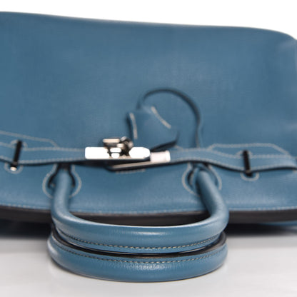 Hermes Togo Birkin 30 Blue Jean 24 of 35