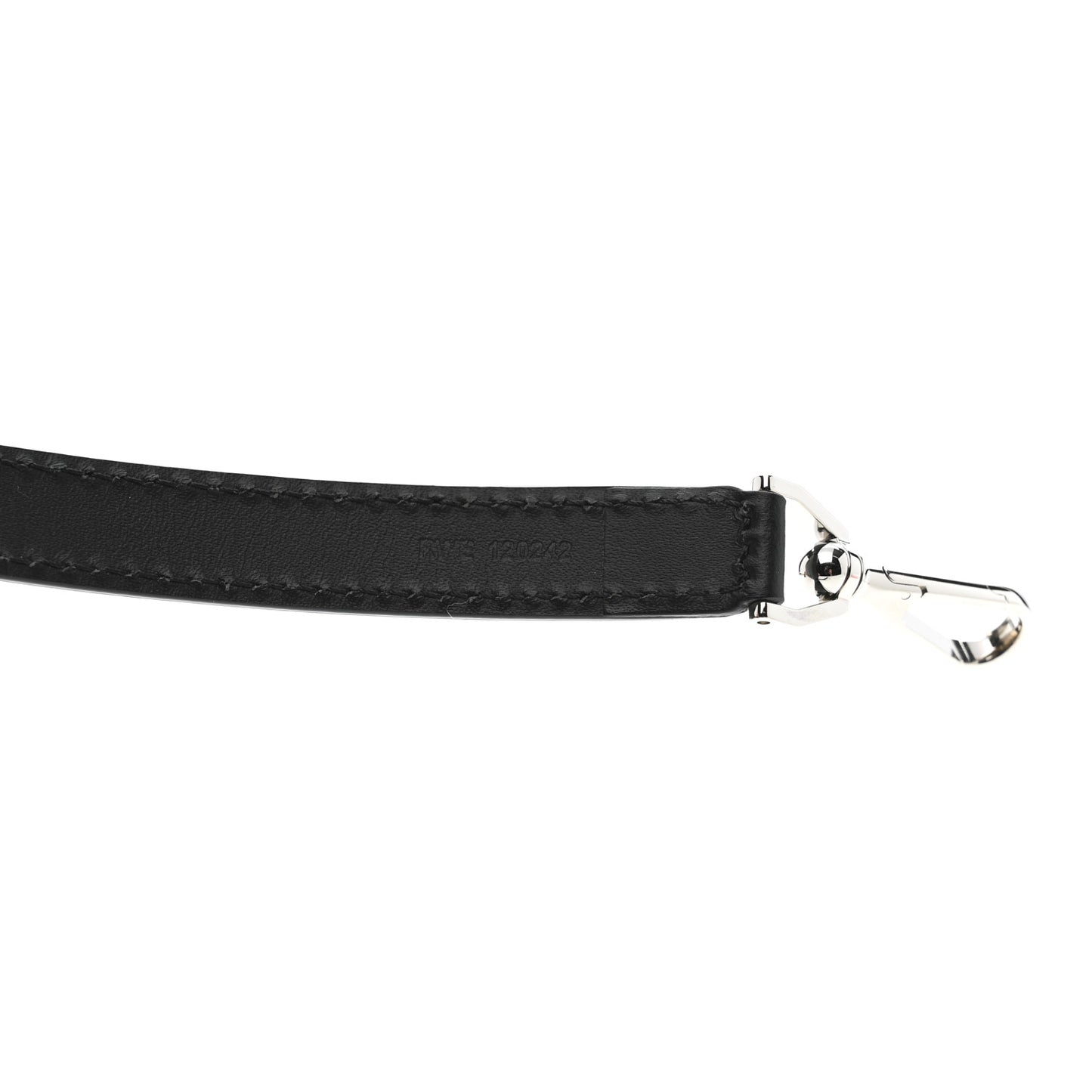 Calfskin Adjustable Shoulder Strap Black