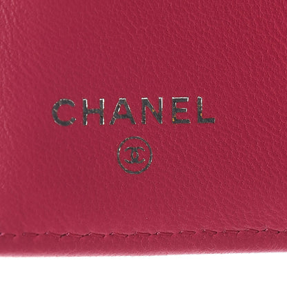 Chanel Lambskin Quilted Large Flap Wallet Pink 6 of 8