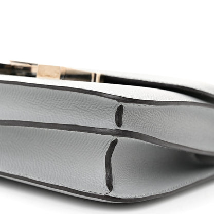 Hermes Epsom Constance 18 Bleu Glacier 11 of 12