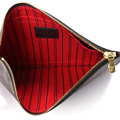 Louis Vuitton Damier Ebene Neverfull MM GM Pochette 5 of 11