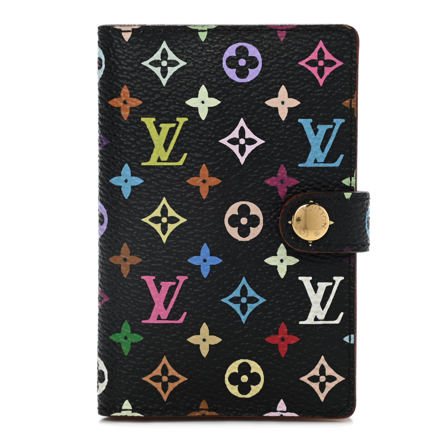 Louis Vuitton Monogram Multicolor Carnet de Bal Mini Agenda Cover Black 1 of 11