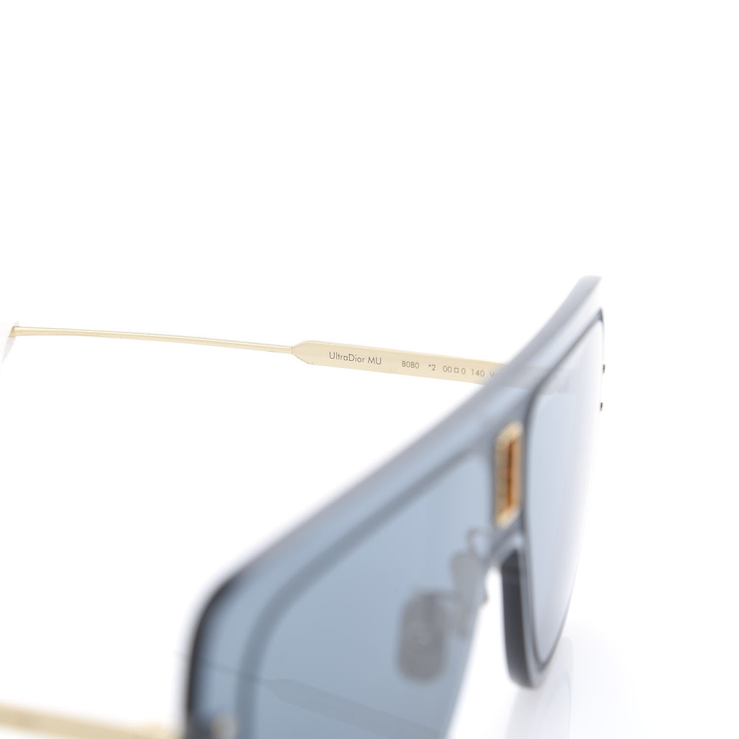 Christian Dior UltraDior Mask Sunglasses Gold Blue 5 of 9