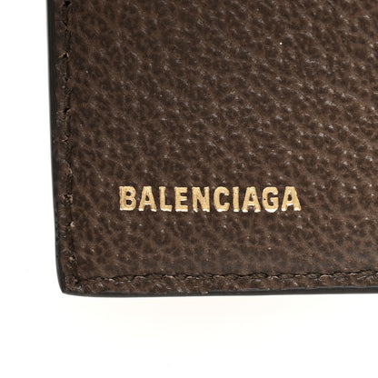 Gucci X BALENCIAGA BB Supreme Monogram Bi-Fold Wallet Beige Ebony 6 of 7