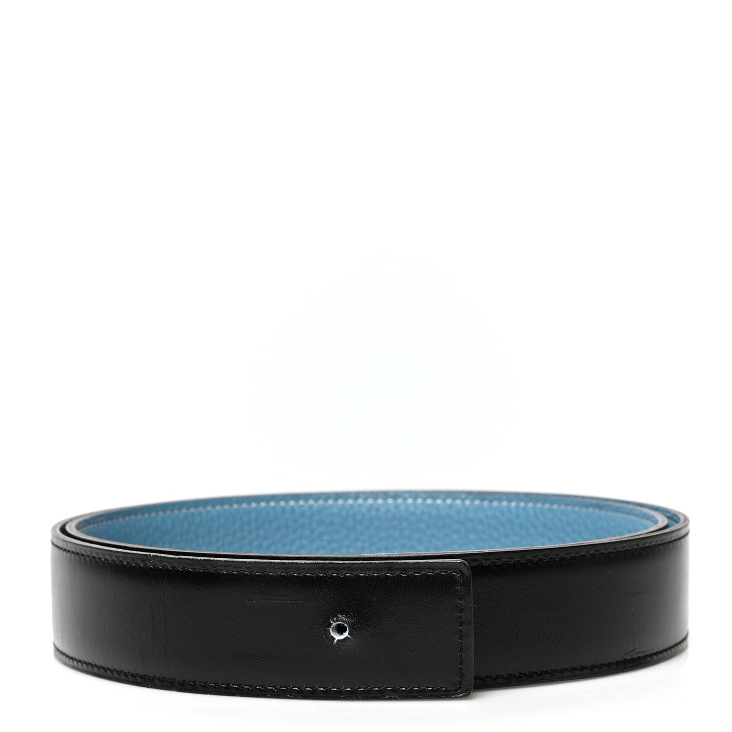 Box Togo 32mm Belt Strap 90 Black Blue Jean