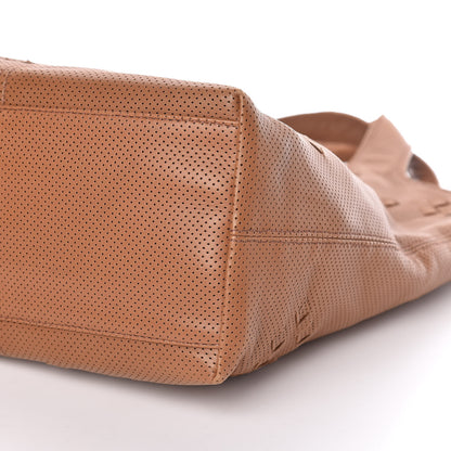 Bottega Veneta Nappa Intrecciato Perforated Regent Tote Noce 6 of 10