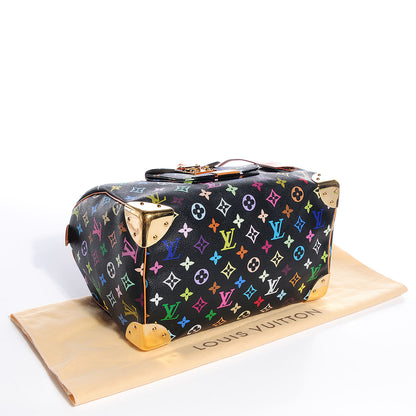 Louis Vuitton Monogram Multicolor Speedy 30 Black 4 of 8