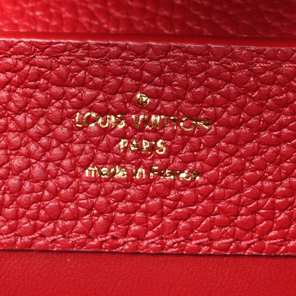 Louis Vuitton Taurillon Mini Capucines Scarlet 7 of 11