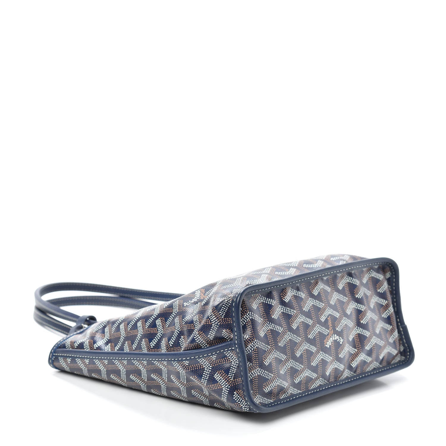 Goyard Goyardine Reversible Mini Anjou Navy 4 of 8