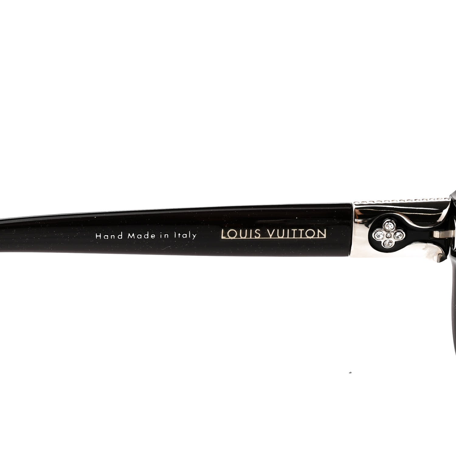 Louis Vuitton Acetate Obsession GM Sunglasses Z0457W Black Glitter 5 of 8