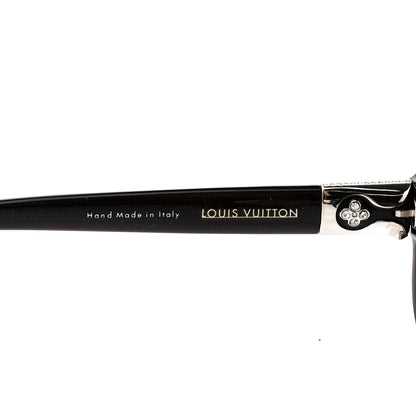Louis Vuitton Acetate Obsession GM Sunglasses Z0457W Black Glitter 5 of 8