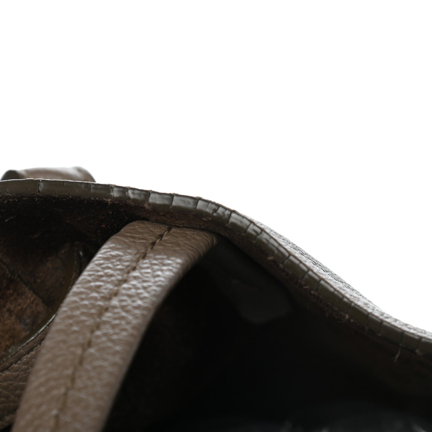Soft Grained Calfskin Small Belt Cabas Phantom Taupe
