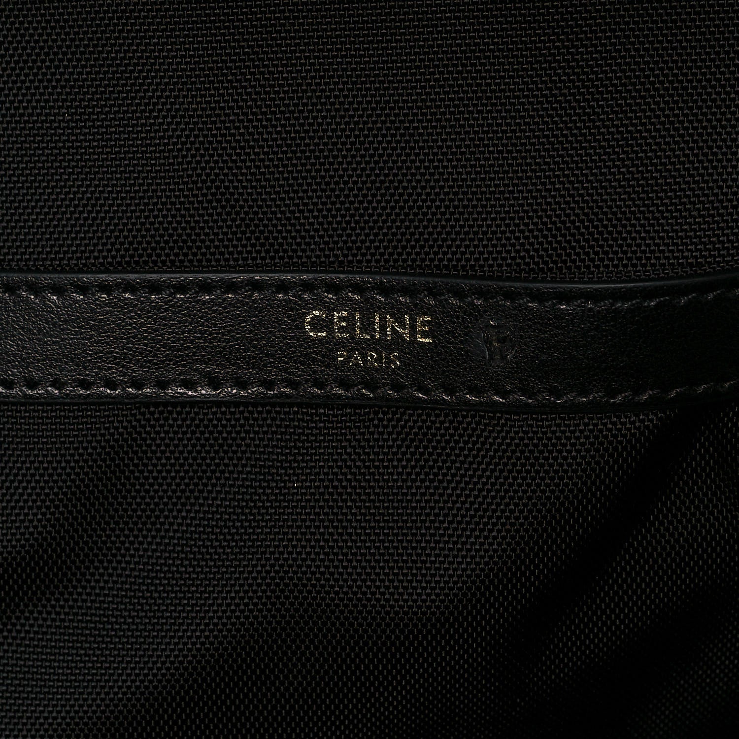 Celine x Christian Marclay Nylon Phonoguitar Print Medium Backpack White Black 6 of 13