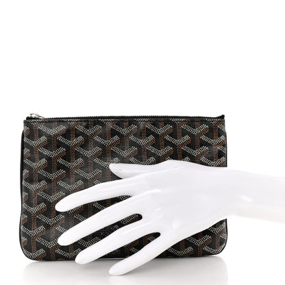 Goyard Goyardine Senat Pochette PM Black Gold 2 of 10