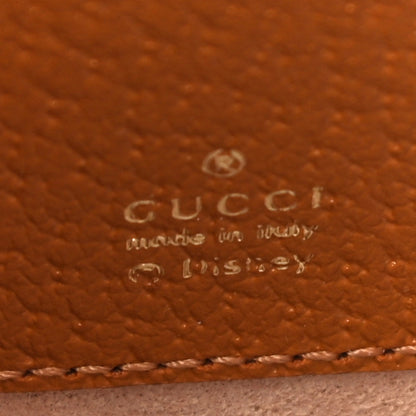 Gucci X DISNEY Mini Vintage GG Supreme Monogram Mickey Mouse Round Backpack Beige Vintage Sun Oil 6 of 11