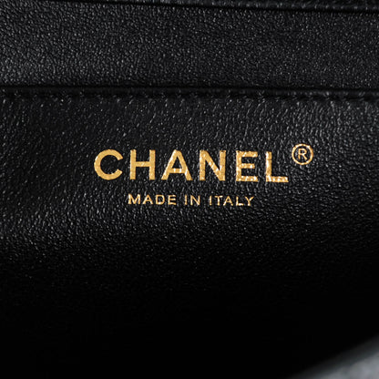 Chanel Caviar Quilted Clutch With Chain Flap Black 6 of 8