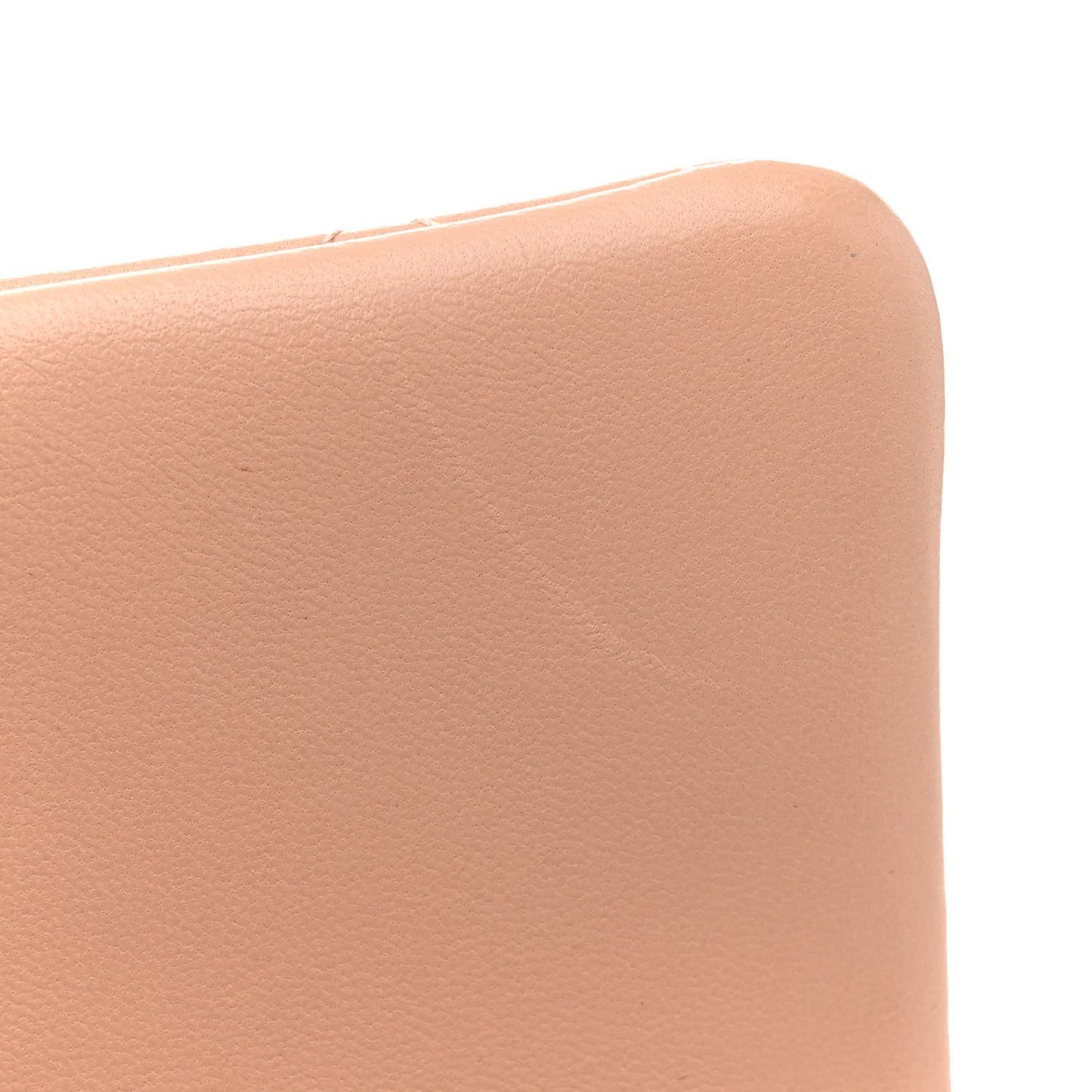 Lambskin Quilted Mini Rectangular Flap Beige