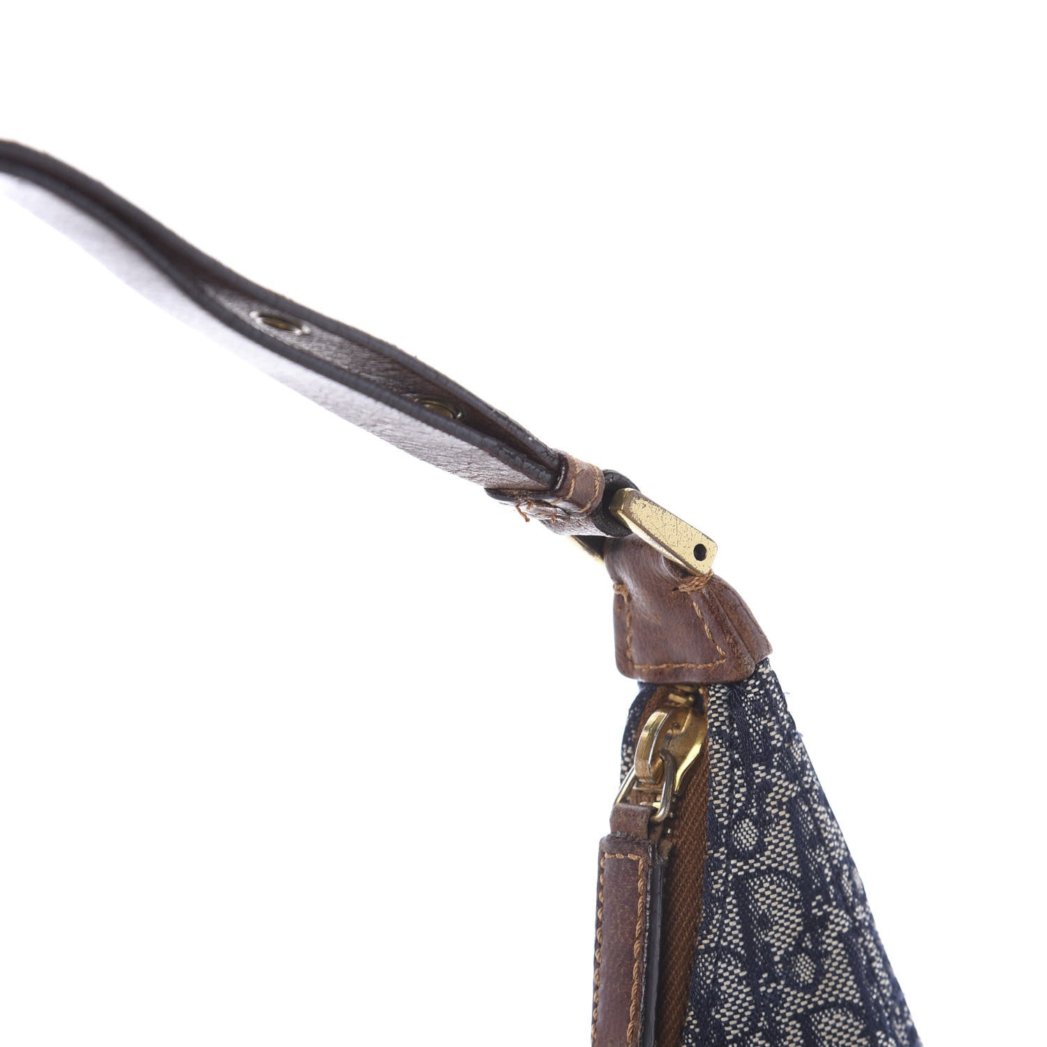Christian Dior Monogram Street Chic Hobo Navy 10 of 11