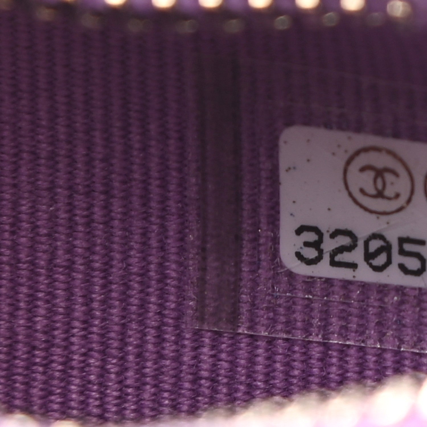 Chanel Lambskin Quilted CC In Love Heart Zipped Arm Coin Purse Purple 7 of 8