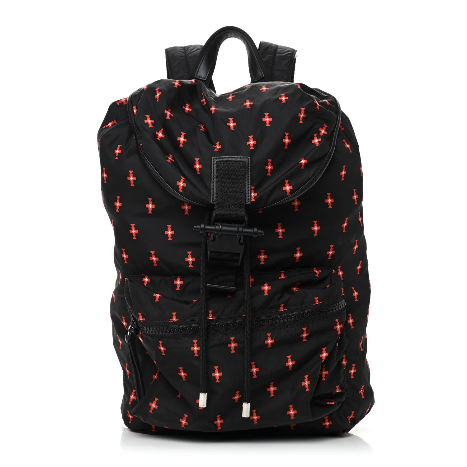 Givenchy Nylon Totem Printed Backpack Black 1 of 4