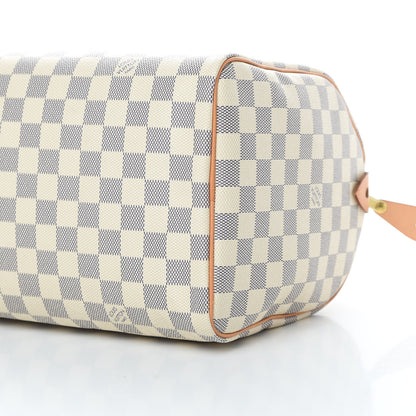 Louis Vuitton Damier Azur Speedy 30 10 of 10