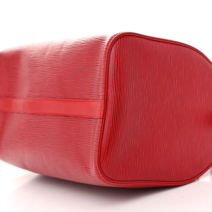 Louis Vuitton Epi Speedy 30 Castillan Red 10 of 14