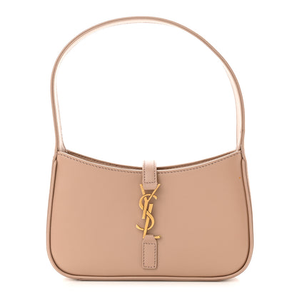 Saint Laurent Smooth Calfskin Le 5 A 7 Mini Hobo Rosy Sand 1 of 12