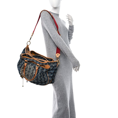 Louis Vuitton Denim Raye Cabas GM 2 of 10