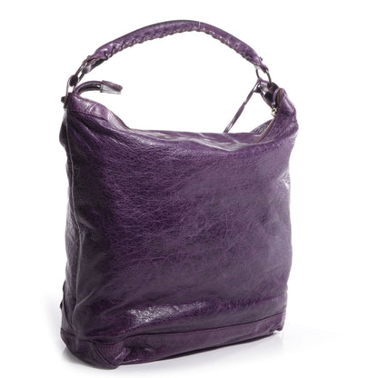 Balenciaga Agneau Day Hobo Raisin 3 of 11