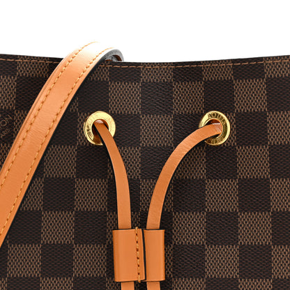Louis Vuitton Damier Ebene Neonoe MM Safran 8 of 10