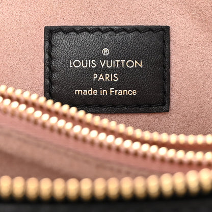 Louis Vuitton Lambskin Embossed Monogram Coussin PM Black 6 of 15