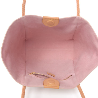 Louis Vuitton Damier Azur Propriano Rose Ballerine 4 of 9