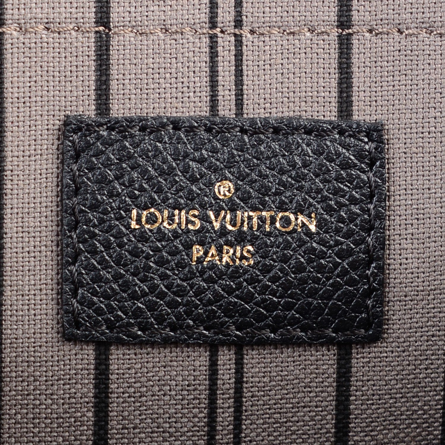 Louis Vuitton Empreinte Montaigne GM Black 6 of 11
