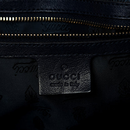 Gucci Crystal Monogram Hysteria Tote Navy Blue 6 of 10