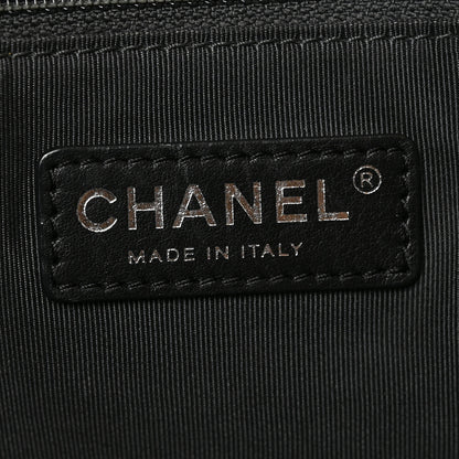 Chanel Caviar Quilted Shopping Tote Grey 6 of 10