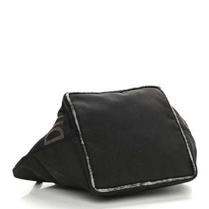 Fendi Fabric FF 1925 Tote Black 3 of 11