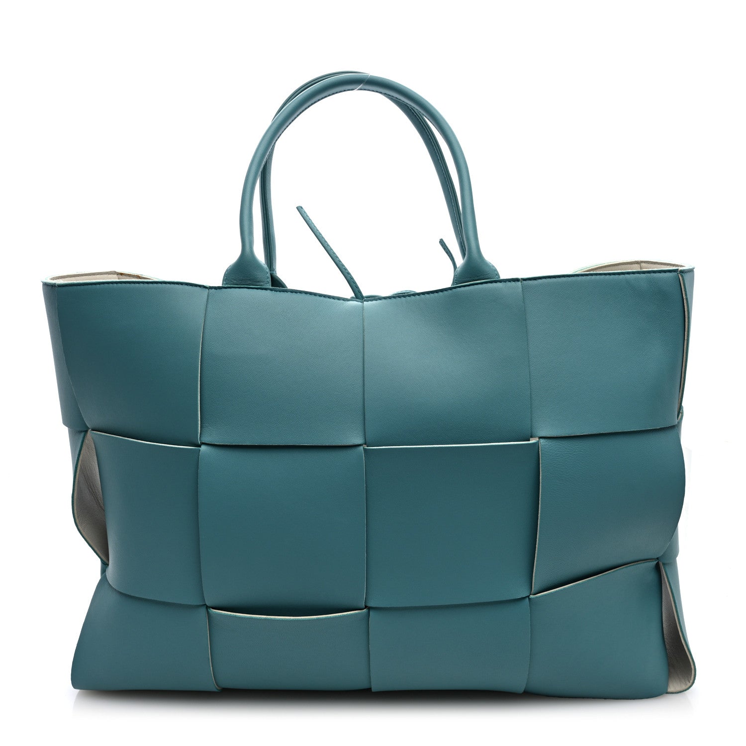 Bottega Veneta Nappa Maxi Intrecciato Large Arco Tote Linoleum 1 of 11