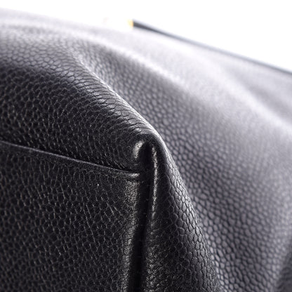 Chanel Caviar Flap Shoulder Bag Black 16 of 17