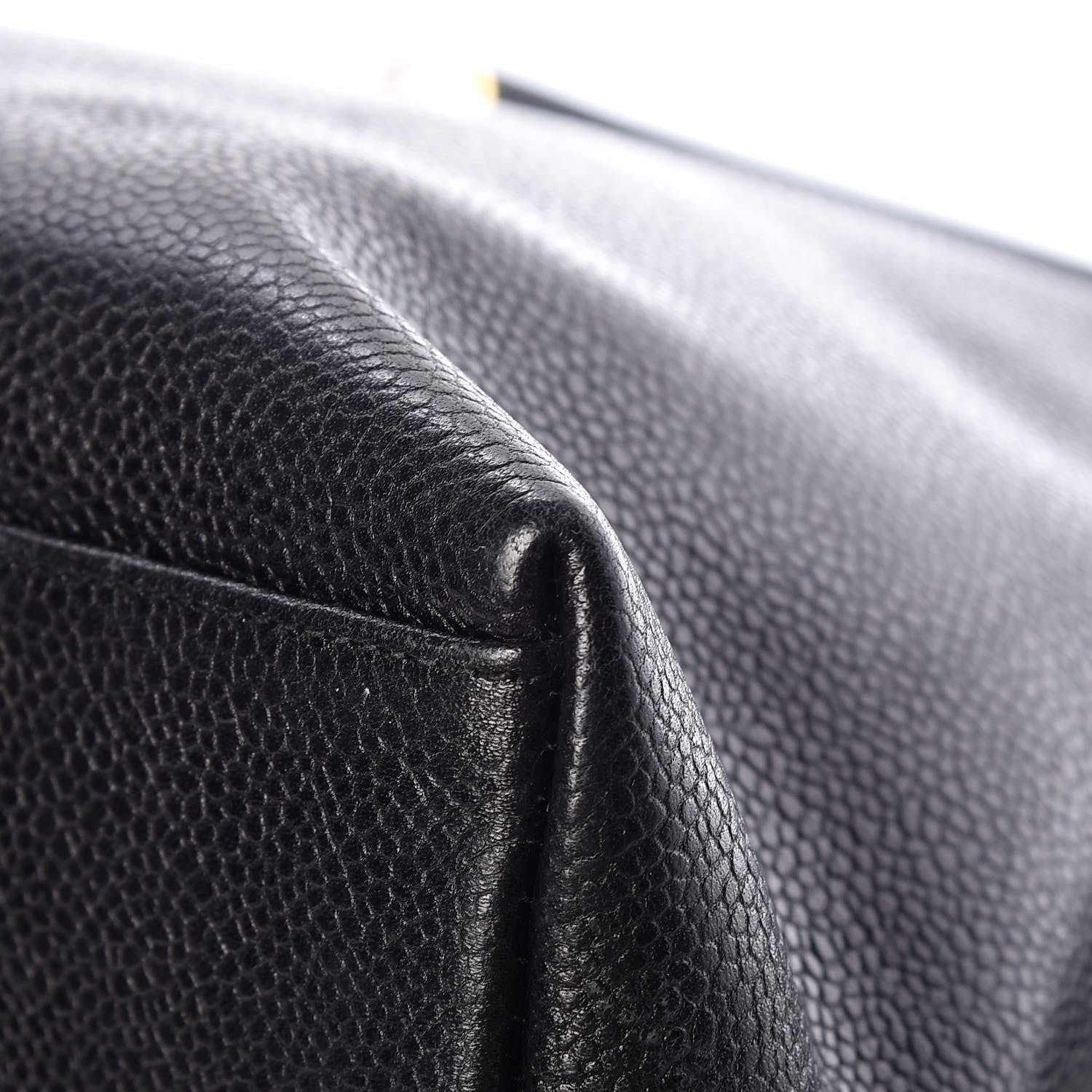 Chanel Caviar Flap Shoulder Bag Black 16 of 17