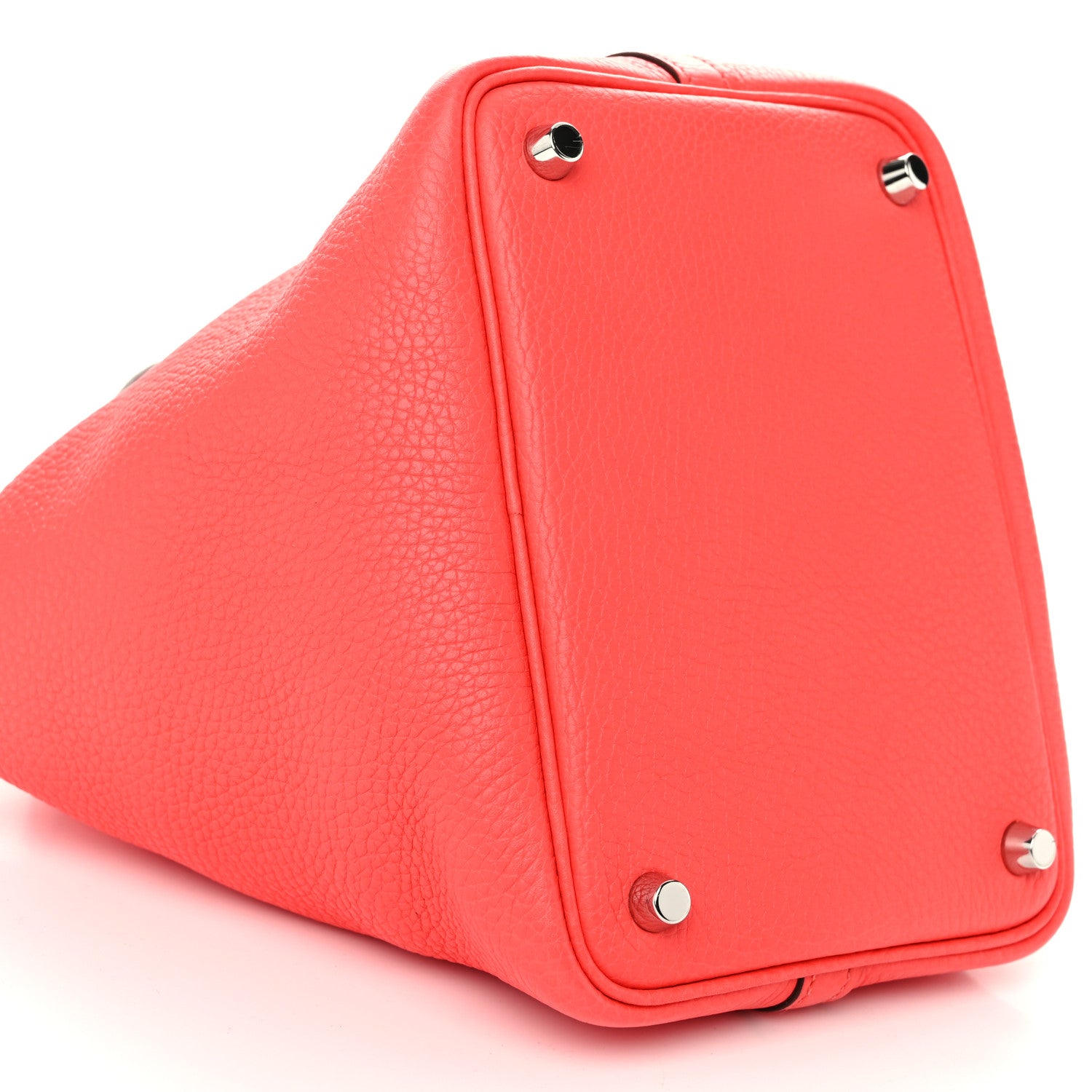 Hermes Taurillon Clemence Picotin Lock 18 PM Rose Texas 9 of 11