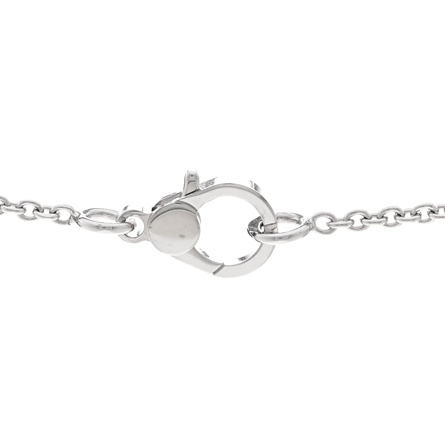 18K White Gold Diamond Finesse Pendant Necklace