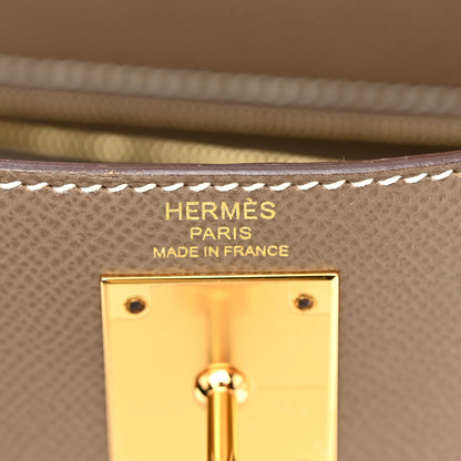 Hermes Epsom Kelly Sellier 28 Etoupe 6 of 10