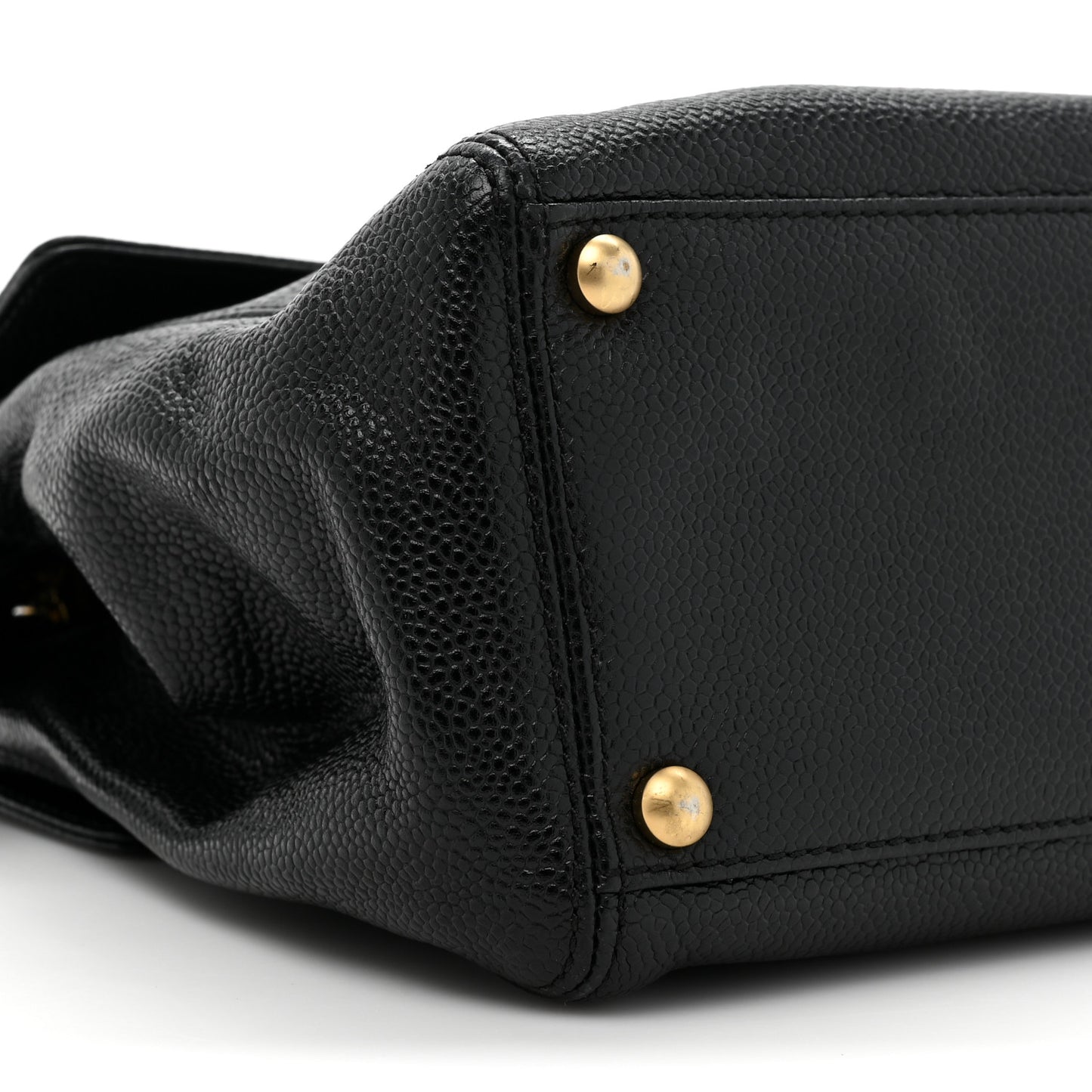 Caviar CC Shoulder Bag Black