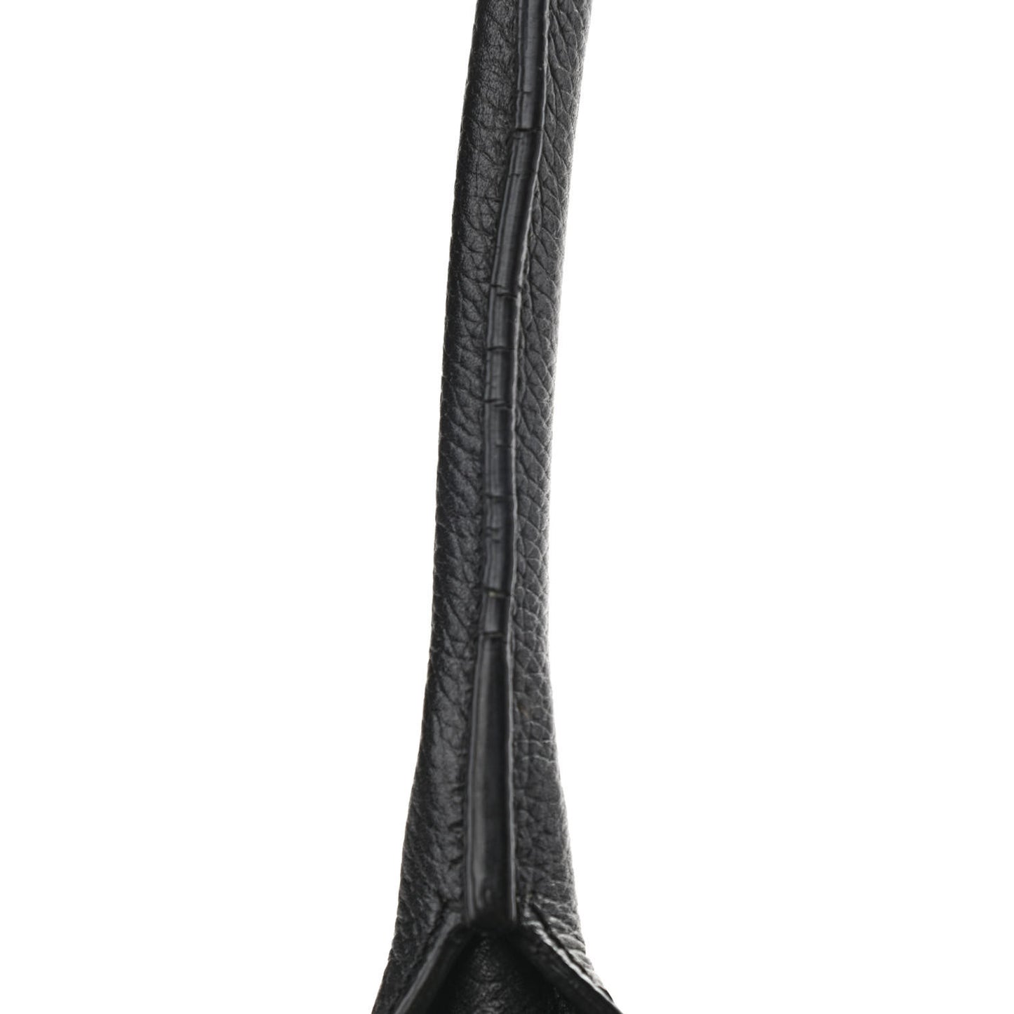 Calfskin Cerf Executive Shopper Tote Black