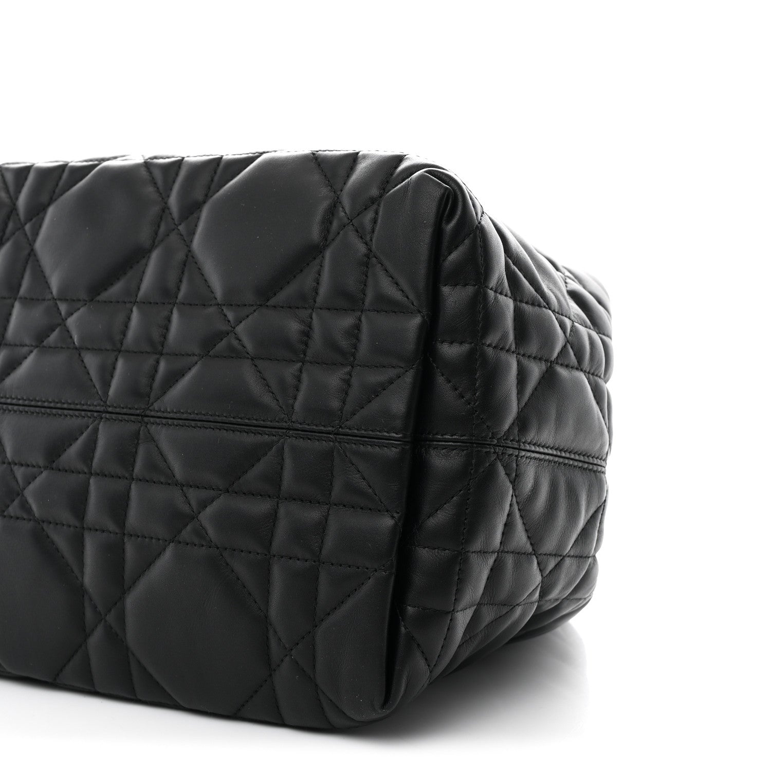 Christian Dior Calfskin Macrocannage Medium Toujours Black 12 of 13