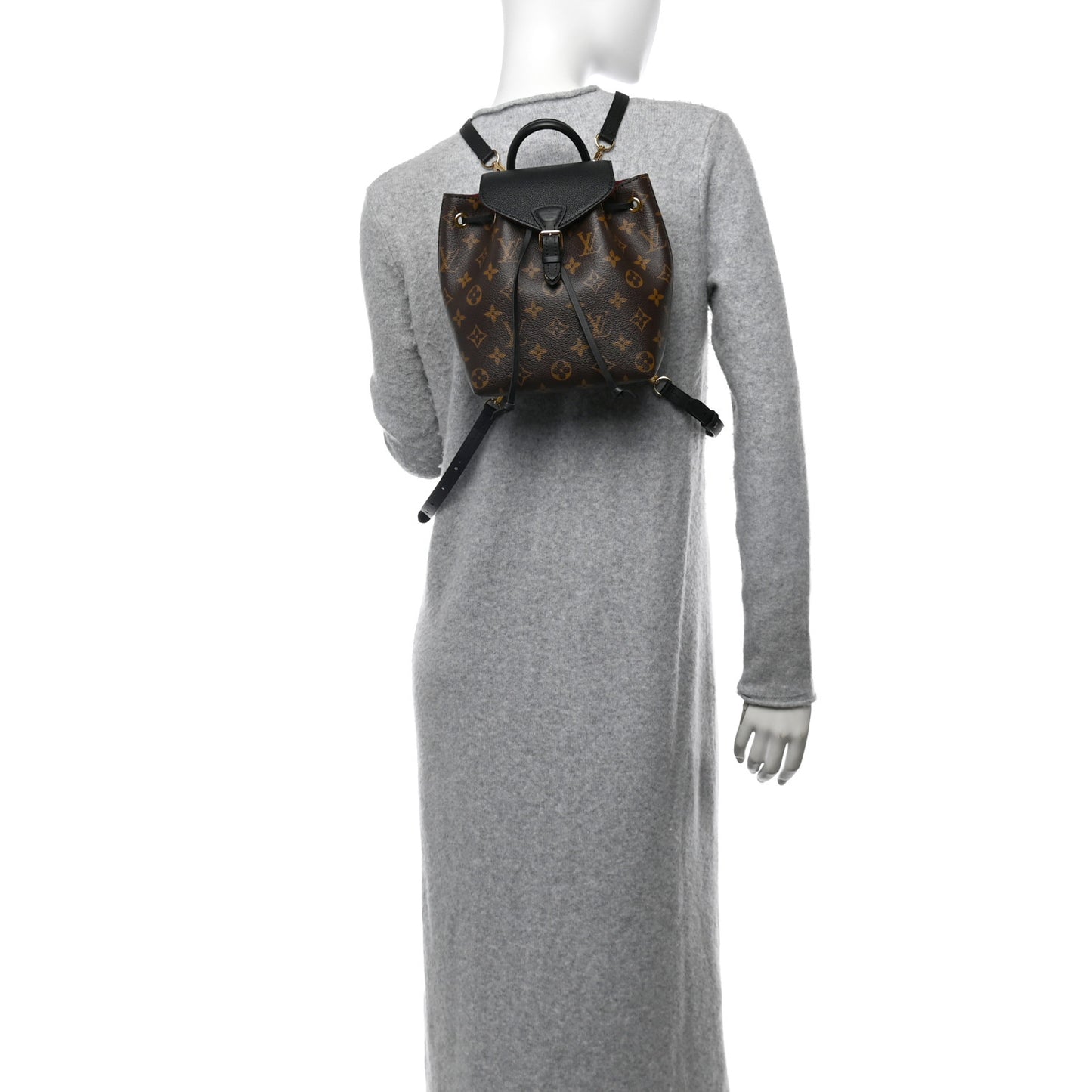 Monogram BB Montsouris NM Backpack Black