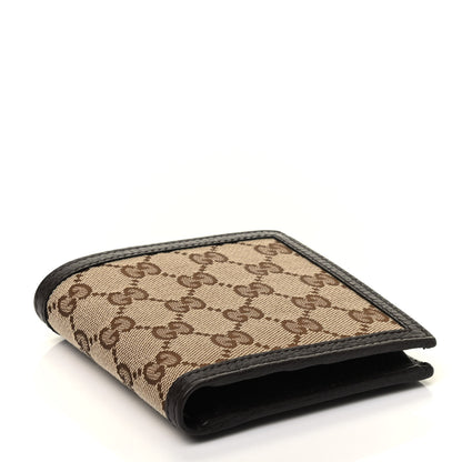 Gucci Monogram Bi-Fold Wallet Dark Brown 4 of 8