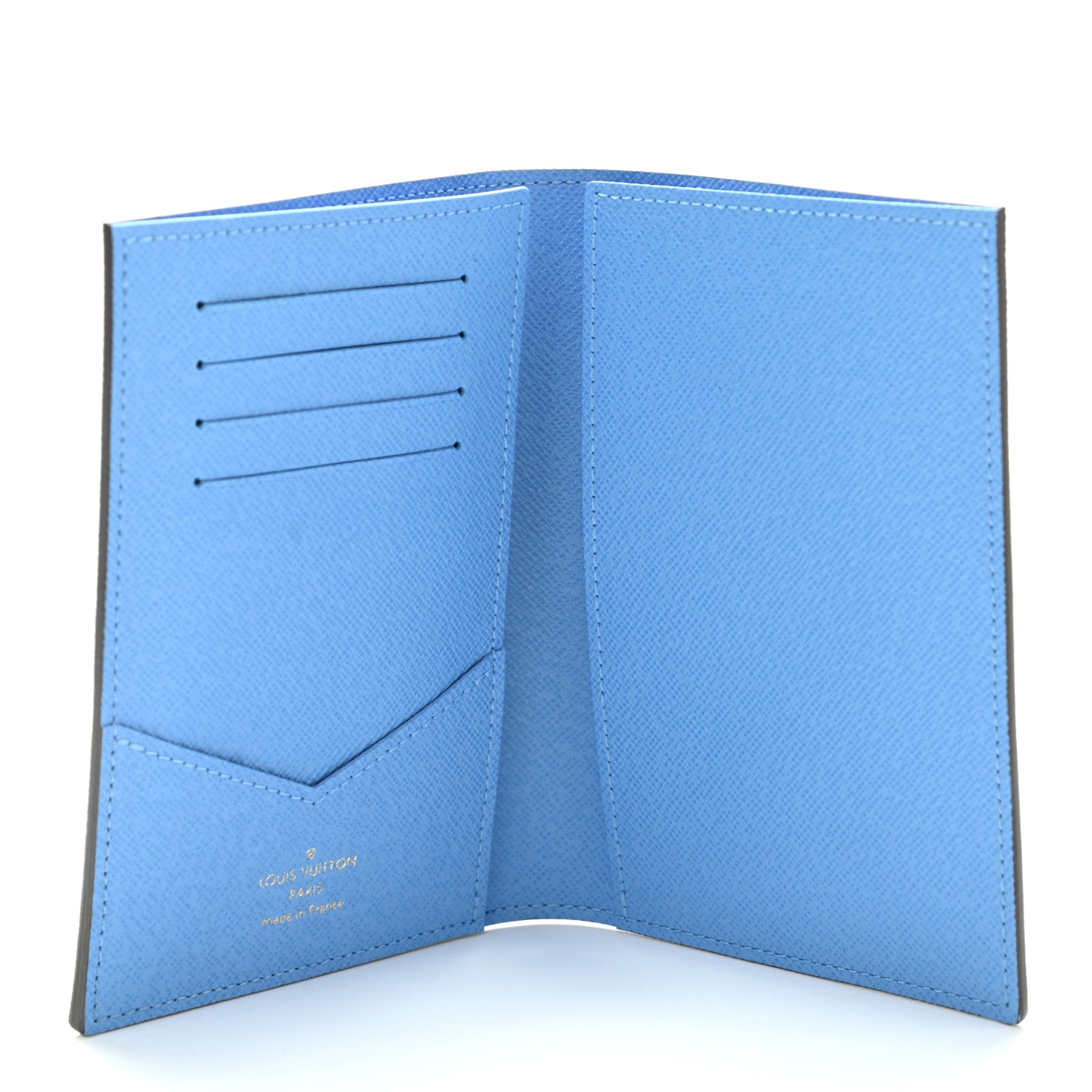 Louis Vuitton Monogram 2021 Christmas Animation China Passport Cover Myosotis Blue 5 of 6