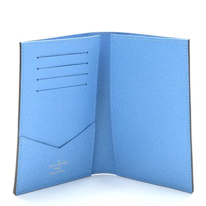 Louis Vuitton Monogram 2021 Christmas Animation China Passport Cover Myosotis Blue 5 of 6